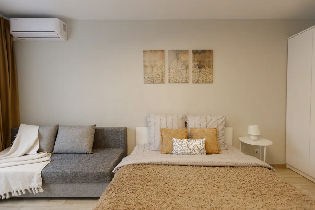 Однокомнатная квартира с балконом