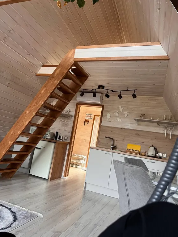 Домик с купелью фурако и русской баней