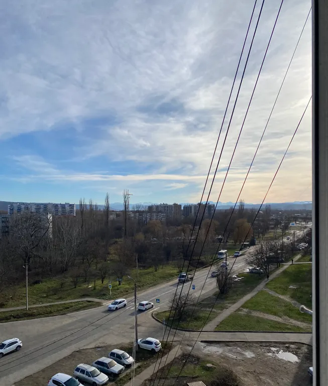 Студия с видом на горы