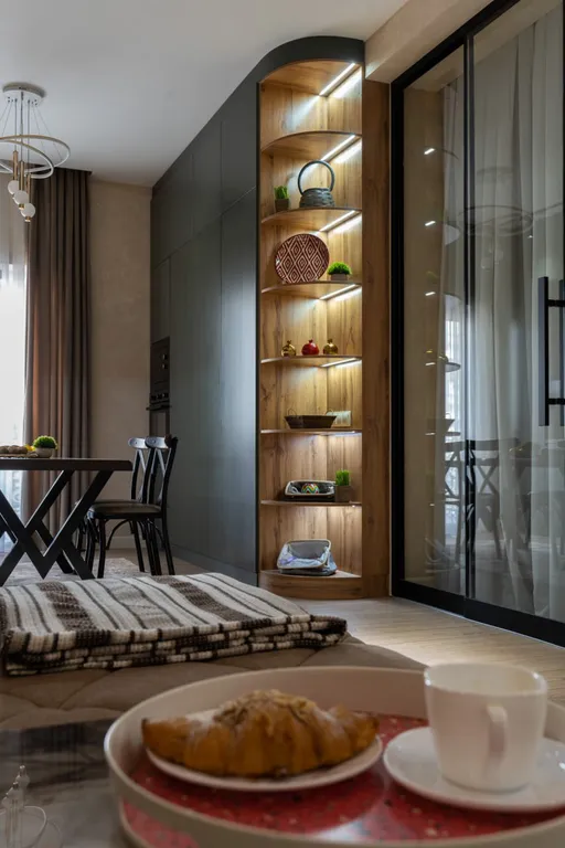 Современная квартира в деловом центре в ЖК Казахстан