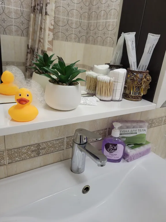 Уютная и теплая, 2 минуты пешком до набережной