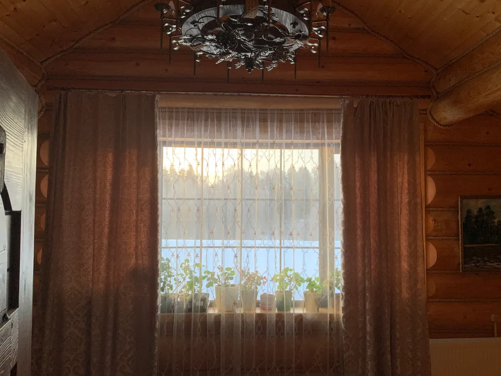 Дом-баня в деревенском стиле