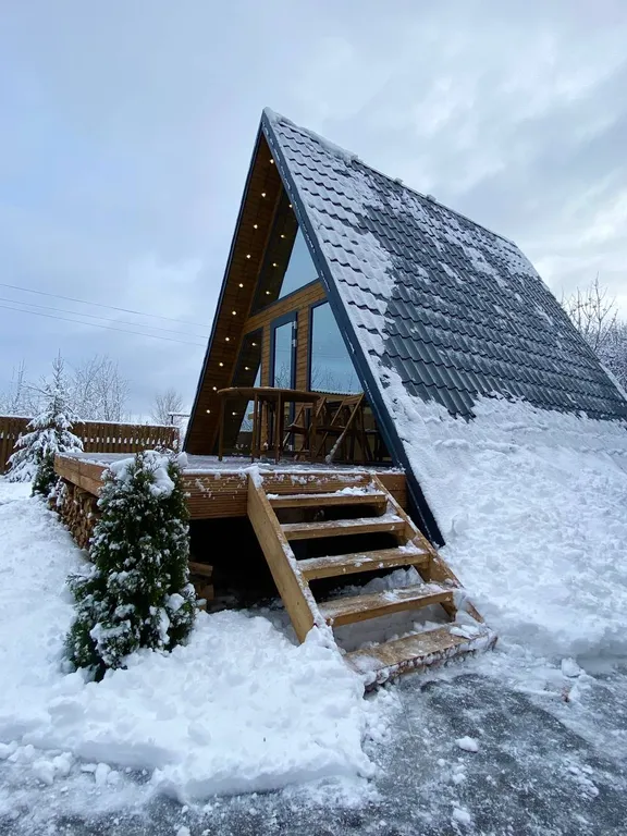 Уютный загородный эко-дом Нарния. Афрейм в тихом месте