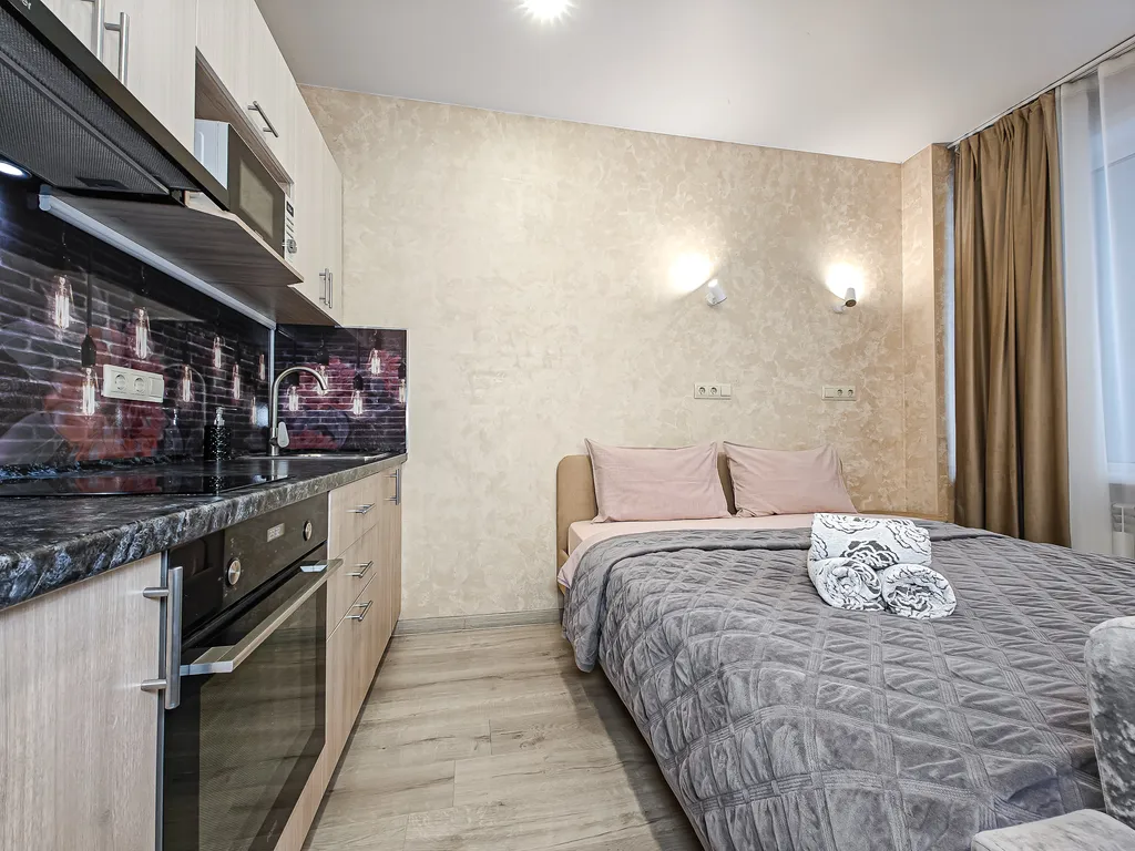 Апартаменты в Апарт Ривер с видом на реку