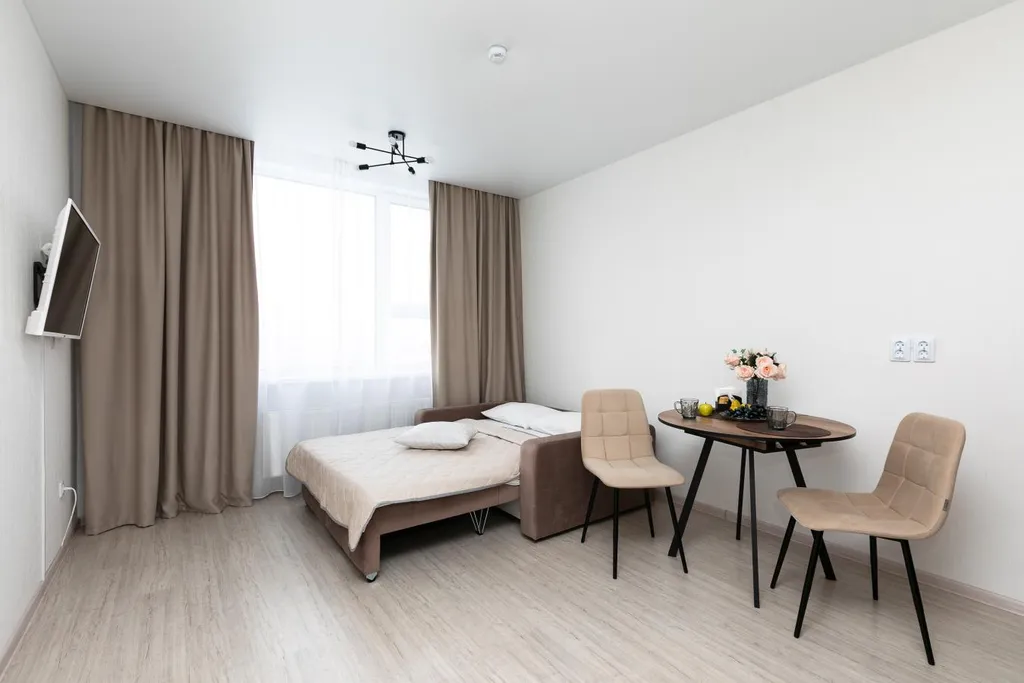 Квартира Квартира Студия на 27 этаже Автовокзал — Екатеринбург