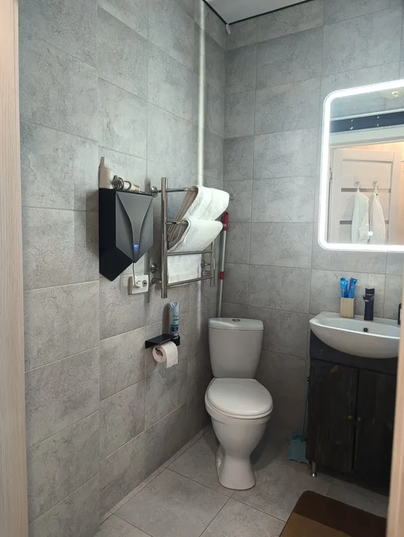 Новая студия комфорт класса с видом на реку Обь