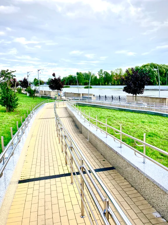 Уютная студия на набережной р. Преголя