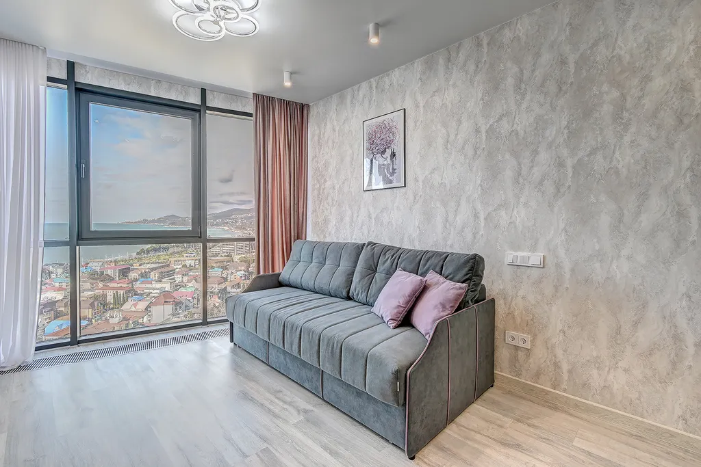 Квартира Квартира Студия с видом на море в ЖК Морская симфония-2 — Адлер