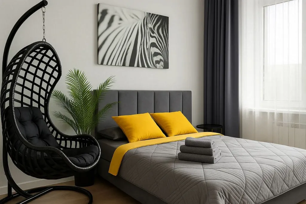 Апартаменты рядом с горнолыжным комплексом Квань и зоопарком