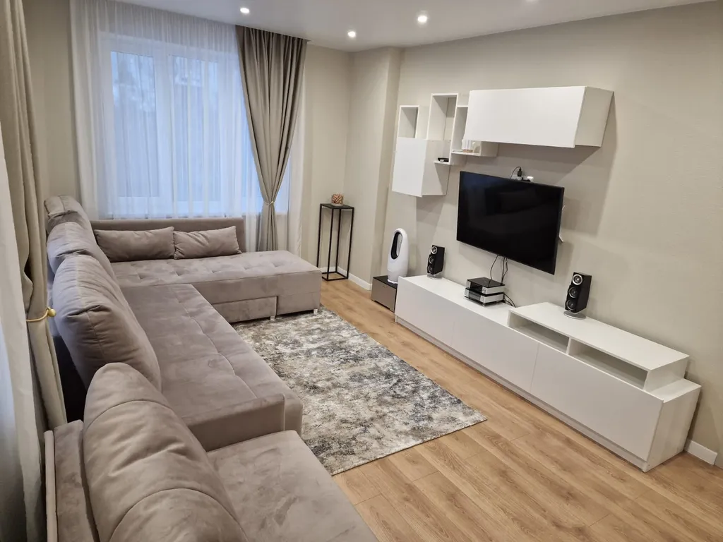 Уютная 3-комнатная квартира с двумя ванными комнатами