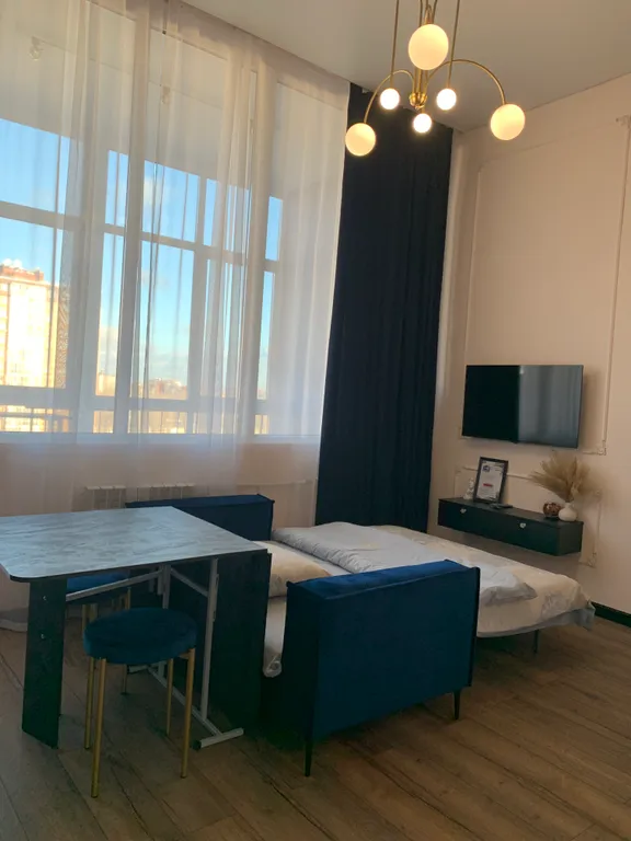 Двухэтажная однокомнатная квартира