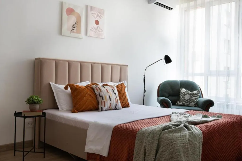 Квартира 2-ком квартира Bayhouse в ЖК Sky Терракота для 6-х гостей — Алматы