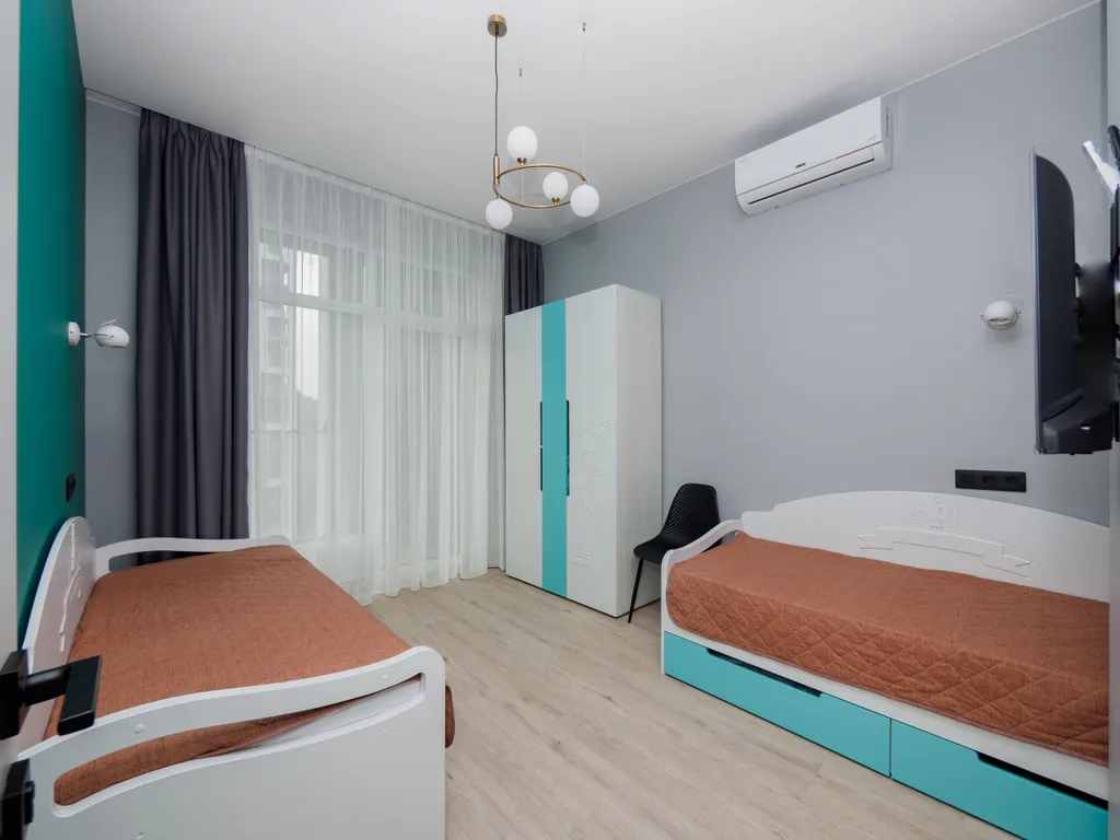 Евро 3х комнатная! В ЖК бизнес-класса Аллея парк, 800 метров от моря