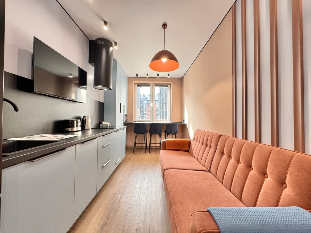 1-комнатные апартаменты АрендаСервис на Прибрежной