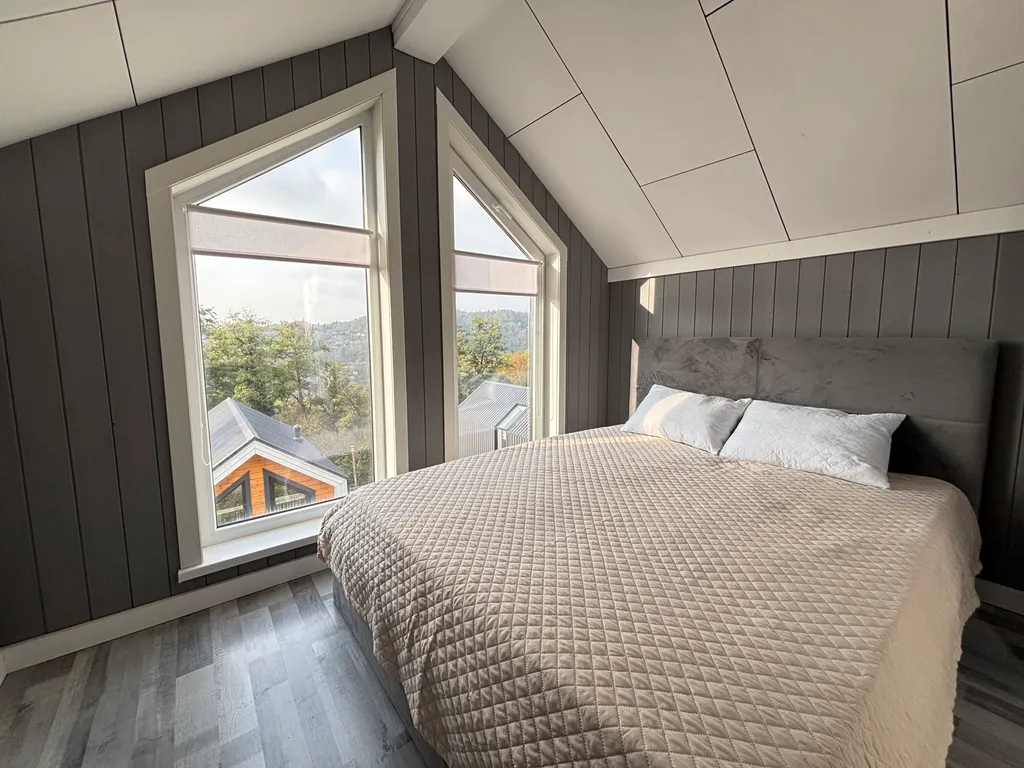 Дом с сауной в лесу