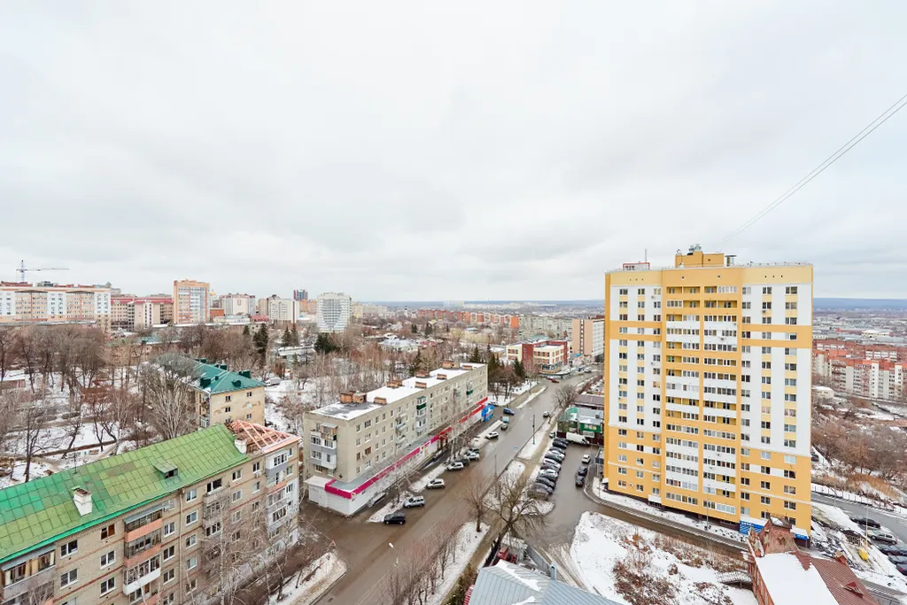 Двухкомнатные апартаменты с панорамным видом