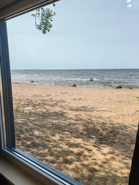 Видовой коттедж на первой береговой линии Финского залива.