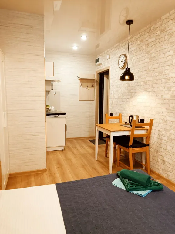 Апартаменты с двуспальной кроватью и балконом