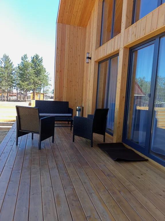 Уютный дом в стиле барн хаус