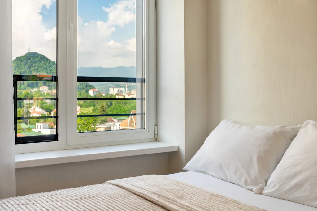 Апартамент с видом на море и горы