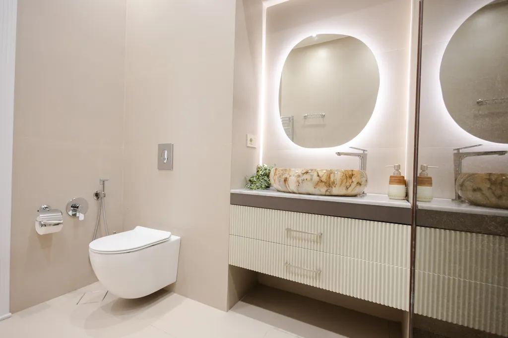 Современная квартира с двумя спальнями и новым ремонтом в центре