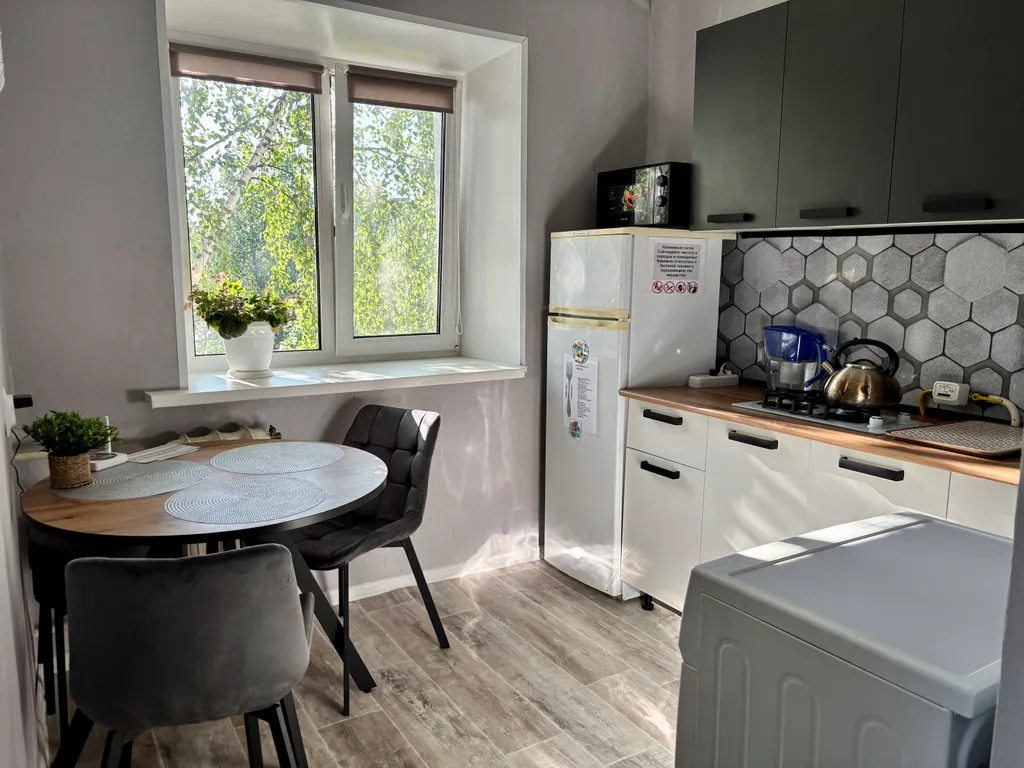 Светлая уютная теплая квартира