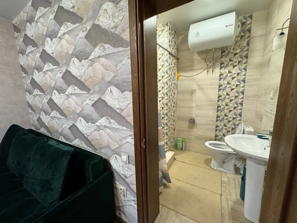 Коттедж Дом с баней и озером — Теберда