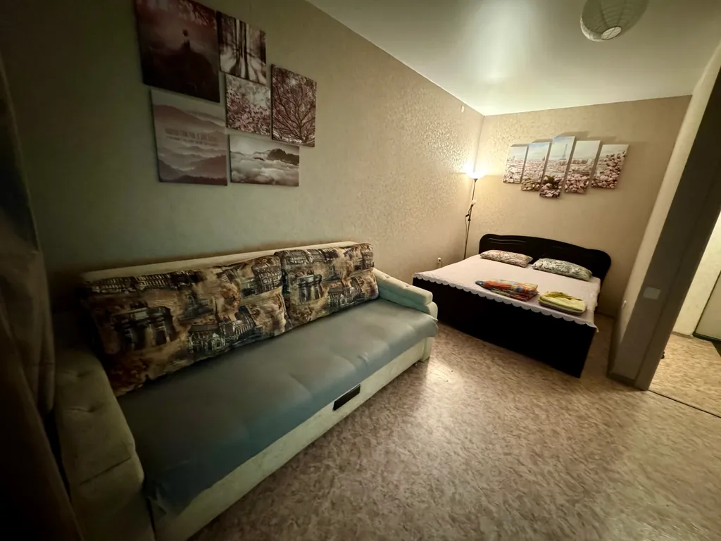 1-комнатная квартира в современном районе ЮГ2, возле поселка Рощинский