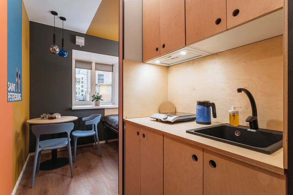 Квартира Квартира Смарт-студия у метро Лиговский проспект — Санкт-Петербург