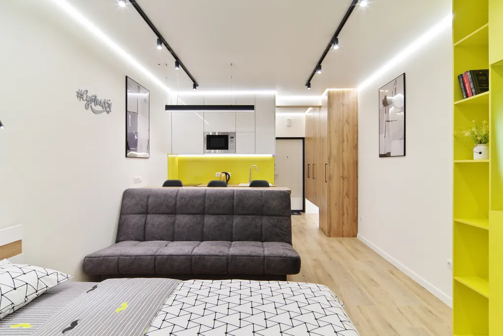 Видовая студия с евроремонтом на Сагандуковой