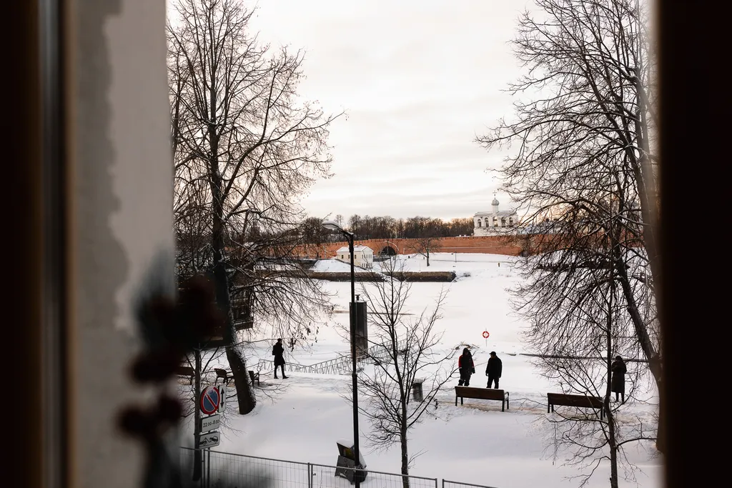 Квартира Уютная квартира с видом на Кремль — Великий Новгород