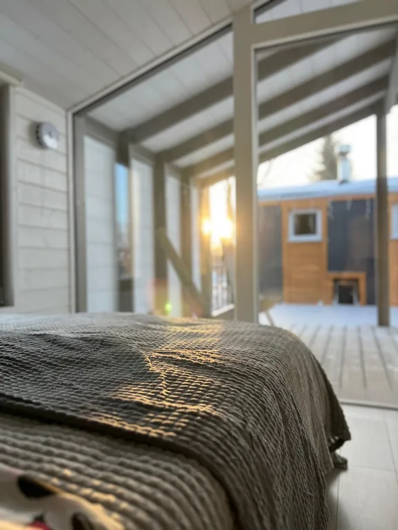 Коттедж Дом с баней у Ладожского озера с теплой купелью — Коккорево