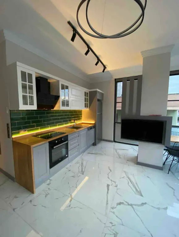 Роскошная Квартира 2+1 у пляжа Клеопатра в центре Аланьи