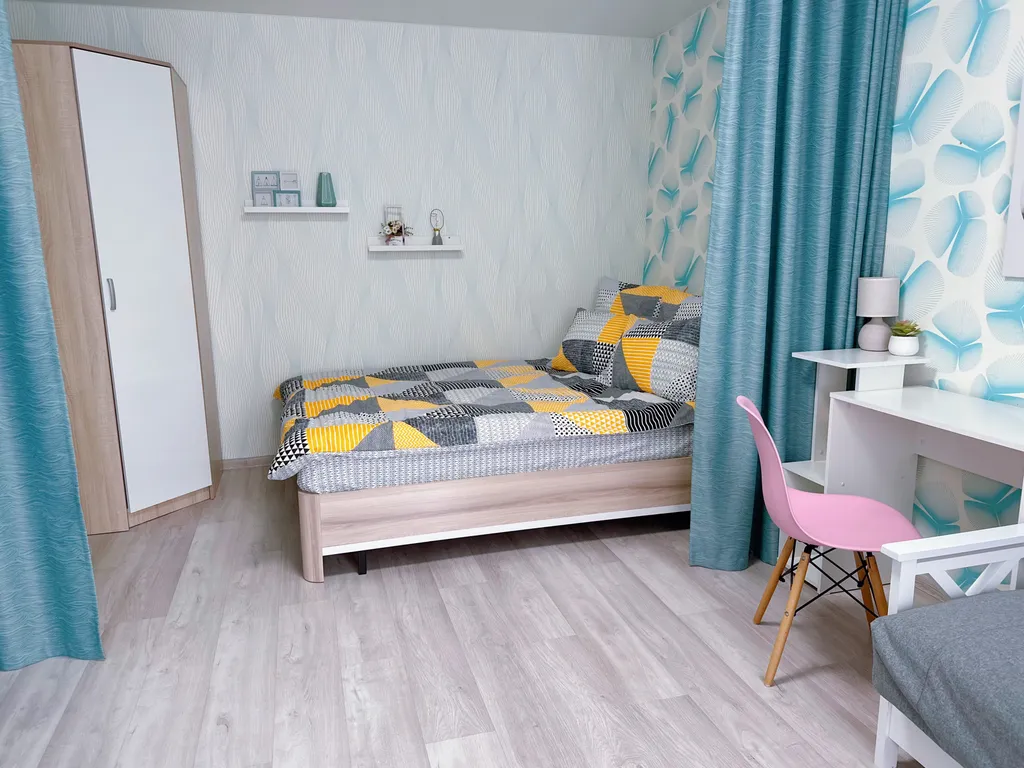 Sky красивая и светлая квартира в удобном районе