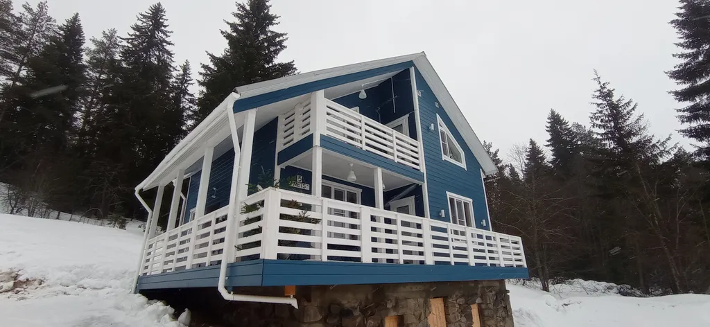 Коттедж Красивейший, видовой дом в лоно природы — Куокканиэми