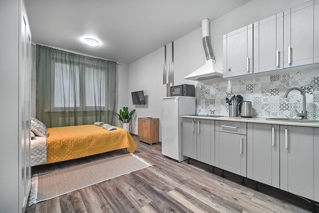 Современная студия - комфорт и тепло ждут вас