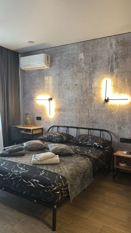 Студия в центре с прекрасным видом на закаты солнца