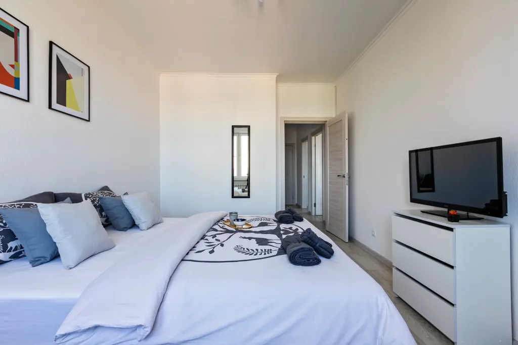 Квартира Квартира Great view 2-rooms Apartment 2 Min Walk to Raykin Plaza — Москва