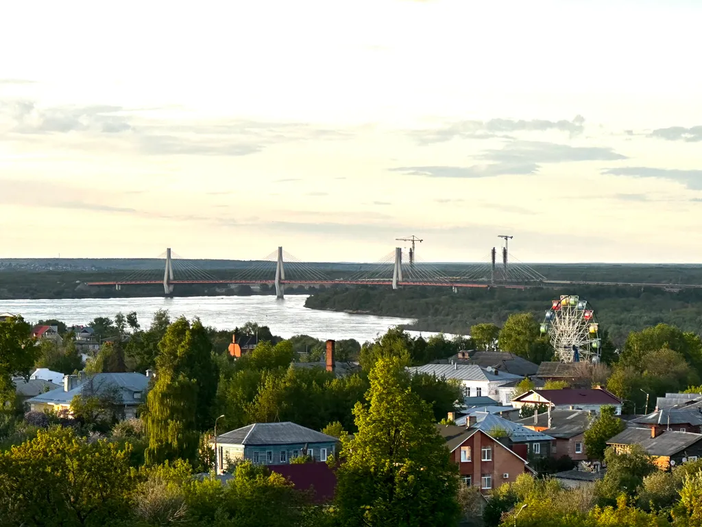 Квартира с панорамным видом на реку и все монастыри