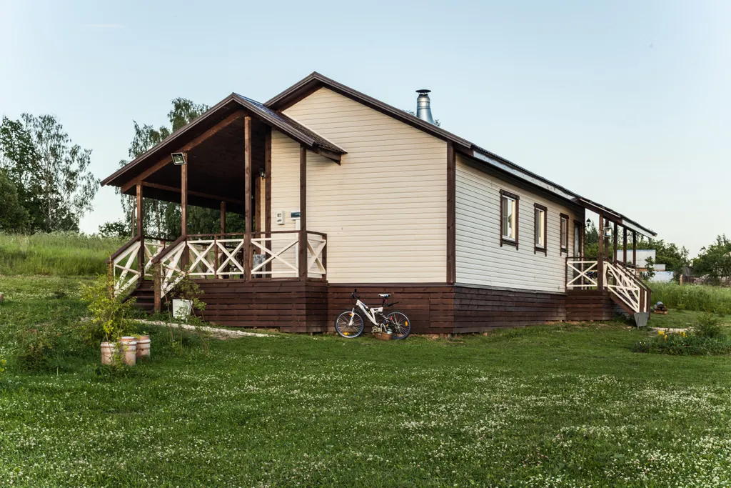 Квартира Двухкомнатные апартаменты с персональной баней, камином и террасой — аренда посуточно в Пушкинские Горы