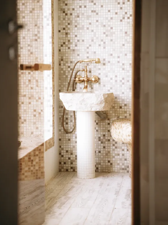 Панорамное шале с хаммамом на берегу водохранилища