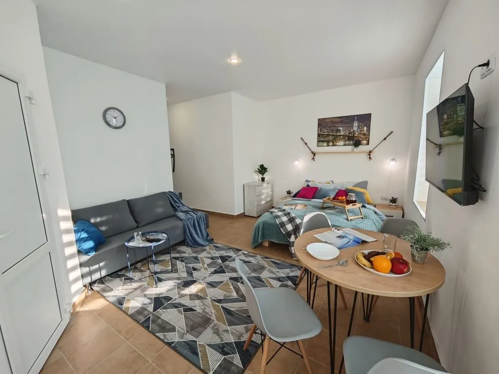 1-комнатная квартира на 4х человек