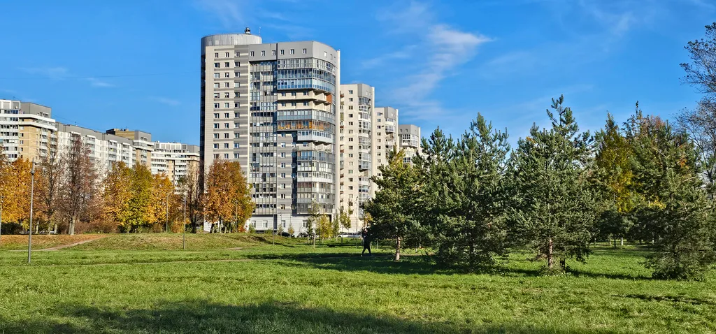 Квартира Уютная квартира в зеленом районе у парка — Санкт-Петербург