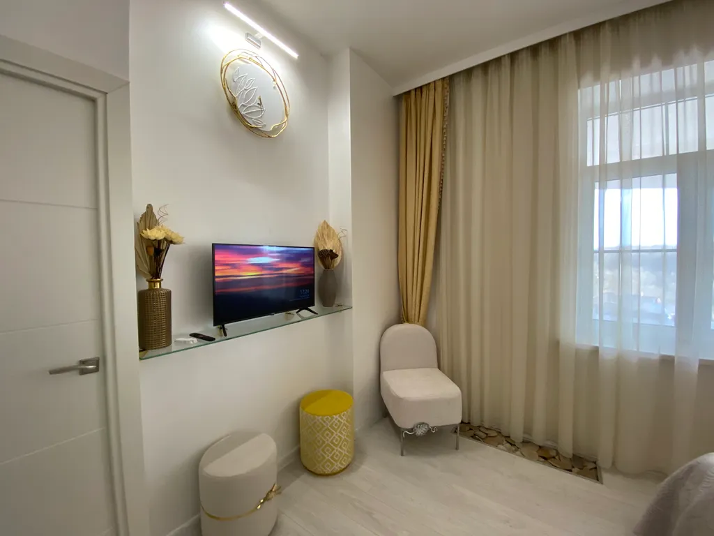 2-х комнатные апартаменты в современном стиле с камином