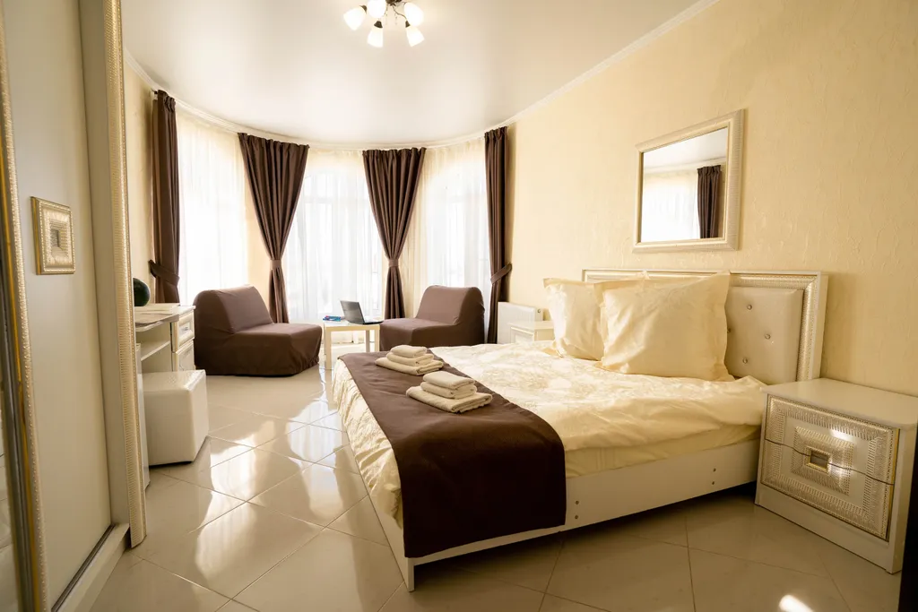 Квартира Номер люкс со своей террасой в замке у моря — аренда посуточно в Витязево