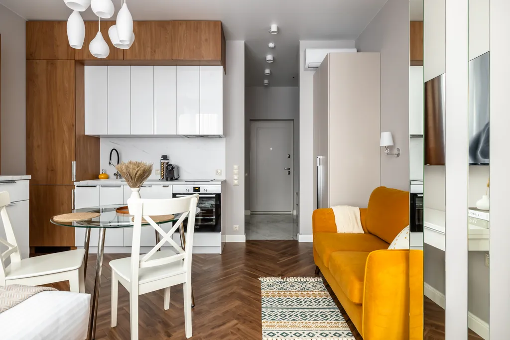 АПАРТАМЕНТЫ "ЛИМОН ФЛЭТПОРТ" РЯДОМ С ПАРКОМ И МОСКВА-СИТИ, 4 гостя