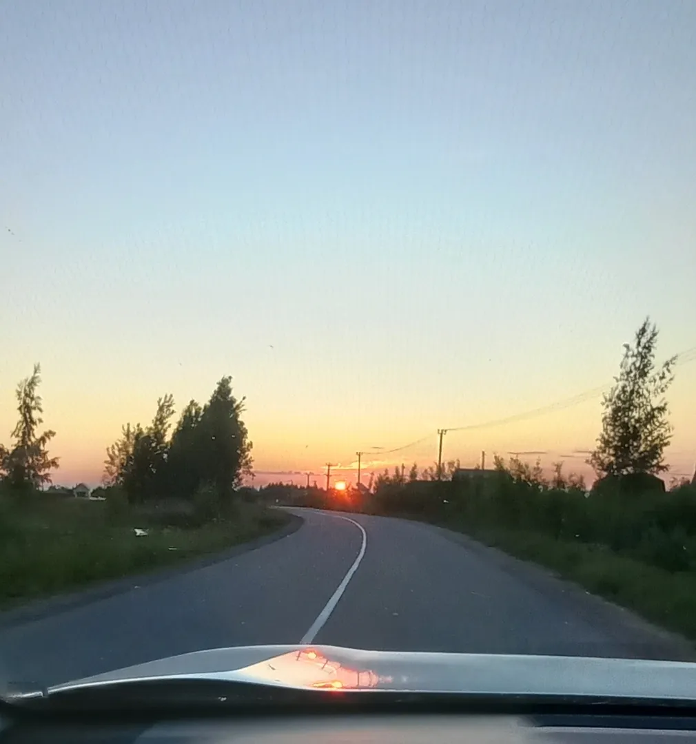 До самого дома идеальная дорога