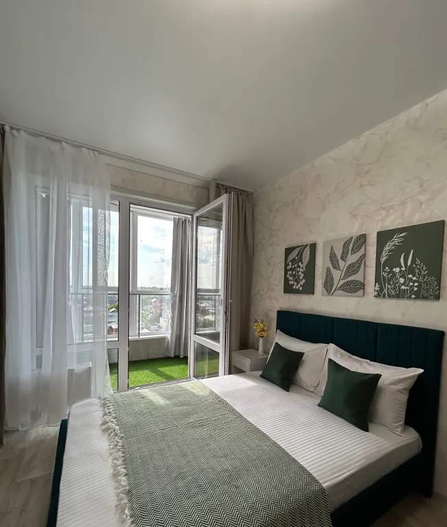 Квартира Уютная квартира в новом ЖК возле аэропорта Новосибирска — Обь