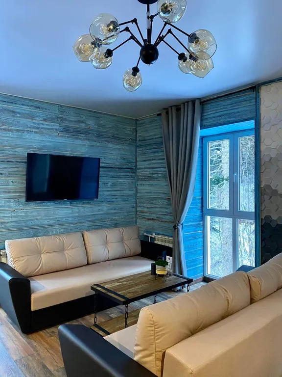 Современная 3ех комнатная квартира Dombay_flats "Диско"