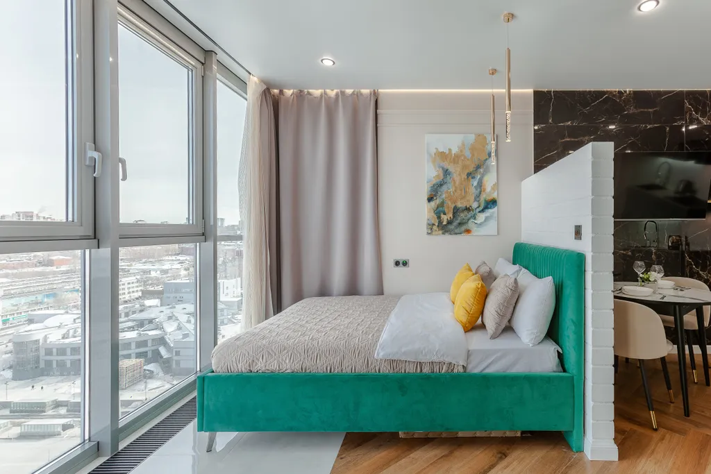 Апартамент RentPlaza с видом на Волгу